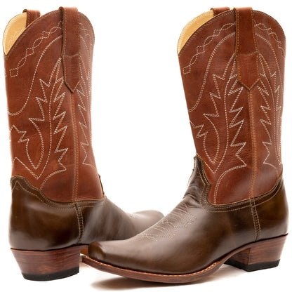 Square Toe Cowgirl Boots - Atitlan Leather